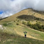 Le praterie oltre il bosco verso il Mongioie - Foto archivio Cooperativa di comunità La volpe e il mirtillo